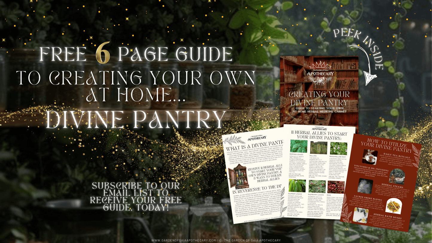 Free Guide- Creating your own Divine Pantry