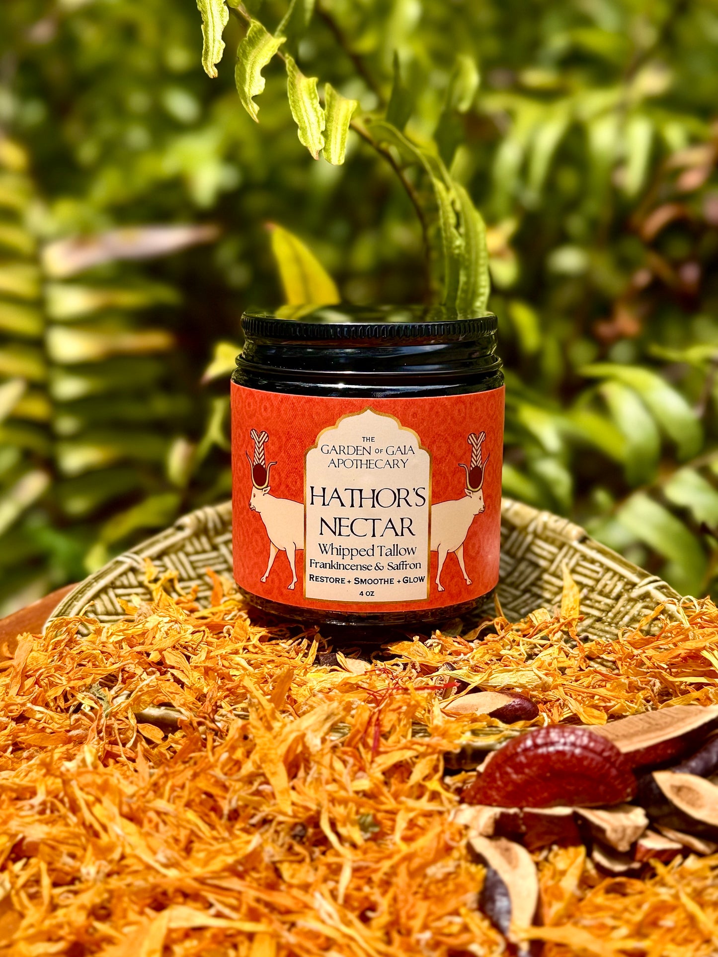 “Hathor’s Ritual Collection” ~ Herbal Whipped Tallow Balm Bundle