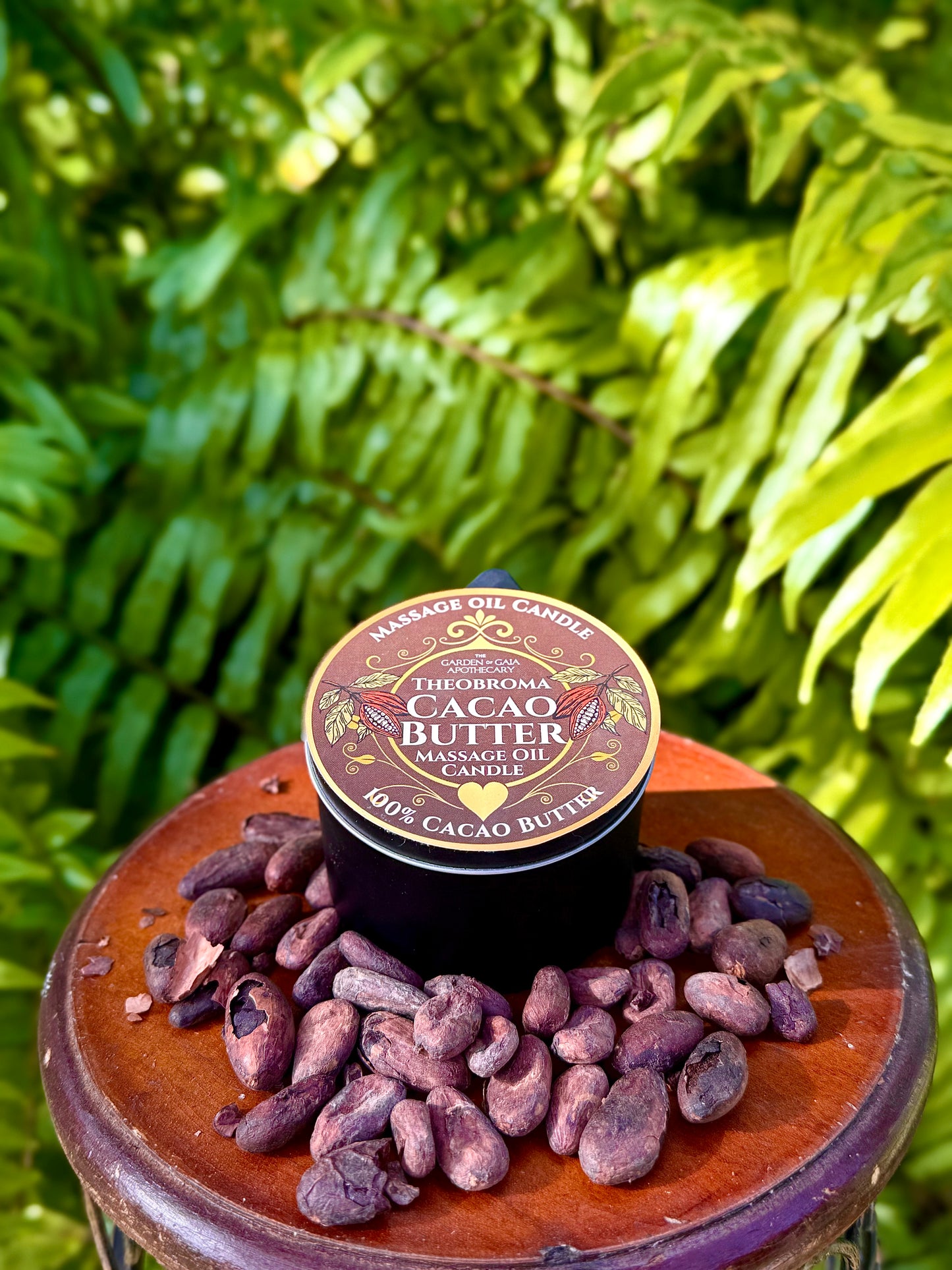 Sensual Cacao Butter Candles: 100% Cacao Butter