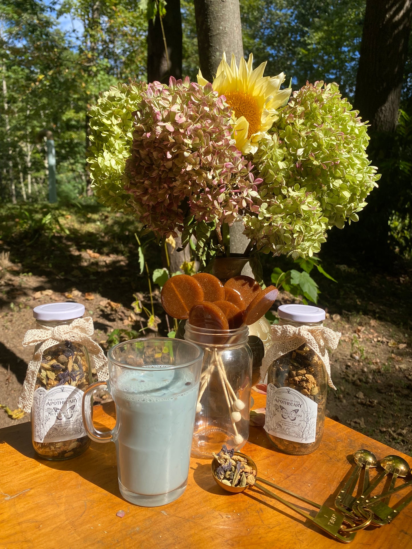 Magick Honey Wands- herbal honey lollipops