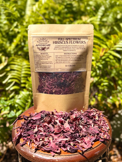 Hibiscus Flower~Loose leaf, Full Spectrum Blend