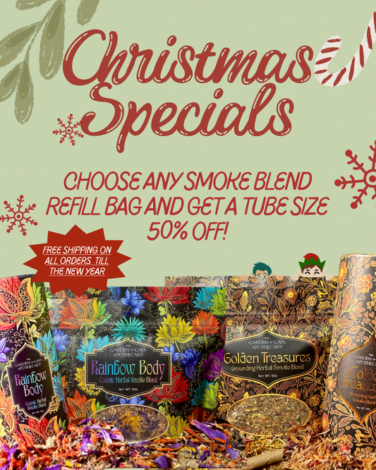 “Golden Treasures” Grounding Herbal Blend