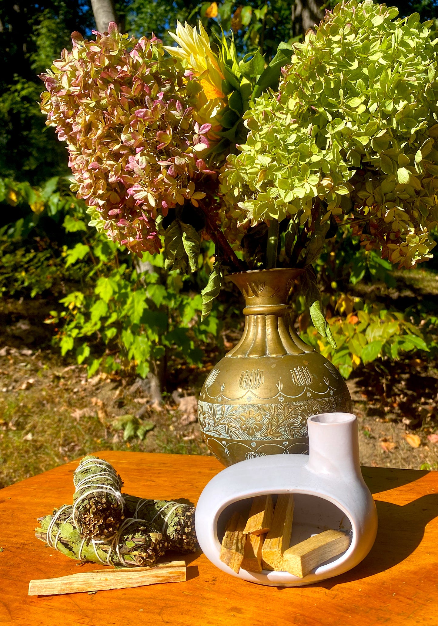 Ceramic Smudge Chimney