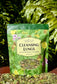 Cleansing Lungs Respiratory Digestion and Immunity Herbal Tea Blend package on display with herbal ingredients.