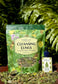 Cleansing Lungs Respiratory Digestion and Immunity Herbal Tea Blend packaging next to a herbal tincture.